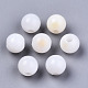 Perles de coquillages naturels d'eau douce SHEL-S266-15A-2