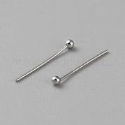 100 шт. Латунные булавки с шаровой головкой FIND-WH0110-694B-P