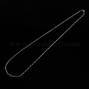 304 Stainless Steel Singapore Chain Necklaces STAS-S029-06