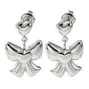Серьги-гвоздики из нержавеющей стали 304 EJEW-Z038-08P