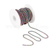 Ионное покрытие (ip) шариковые цепи из нержавеющей стали 304 CHS-H013-04M-3MM-A
