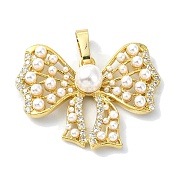Подвески из кубического циркония с покрытием из латуни KK-M282-28G
