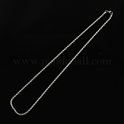 304 Stainless Steel Rope Chain Necklaces STAS-S029-01