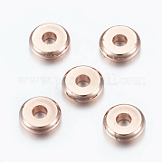 Spacer бисер латунные KK-L106C-01RG-A