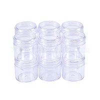 Wholesale BENECREAT 12PCS 20ml Plastic Bead Jars 4 Colors Screw