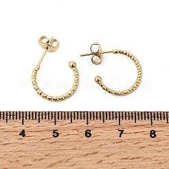 Фурнитура для сережек-гвоздиков из нержавеющей стали 304&nbsp;STAS-C161-06G