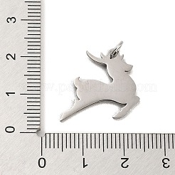 Не тускнеющие рождественские подвески из нержавеющей стали 304 STAS-K265-05P