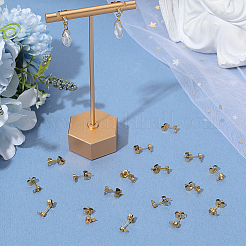 60 шт. 3 шт. фурнитура для сережек-гвоздиков из нержавеющей стали 304 STAS-BBC0007-45