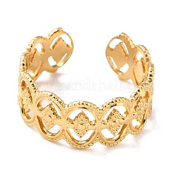 Ионное покрытие (ip) кольца из нержавеющей стали 304 RJEW-L102-18G