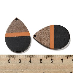 Colgantes de resina y madera de nogal&nbsp;RESI-XCP0002-16H