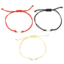 Плетеный шнур из вощеного полиэстера&nbsp;X1-AJEW-JB01153-03