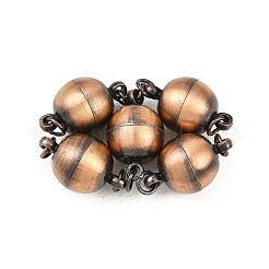 Латунные магнитные застежки с петлями&nbsp;KK-E268-10mm-R-NR