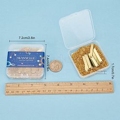 Наборы для самостоятельной штамповки пустых бирок для изготовления ожерелий&nbsp;DIY-SC0013-40G