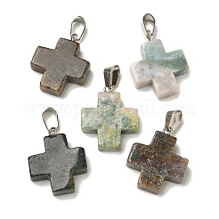 Природного индийского агата подвески&nbsp;G-Z067-06P-08