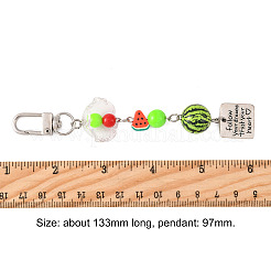 Adornos colgantes hechos a mano de arcilla polimérica&nbsp;KEYC-FS00037-07