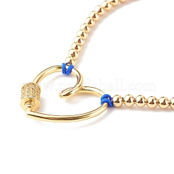 Регулируемые браслеты из бисера с нейлоновой нитью&nbsp;BJEW-JB06438-02