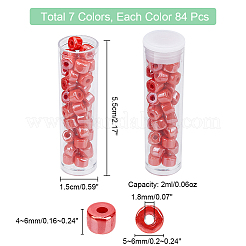 588 шт. 7 вида непрозрачных и прозрачных цветов SEED-NB0001-88