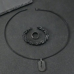 Браслеты-цепочки из нержавеющей стали 304 FS-WGDB989-01