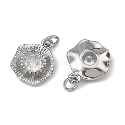 Shegrace Messing-Anhänger mit klarem Zirkonia-Pavé&nbsp;XGRQ4D681-659P