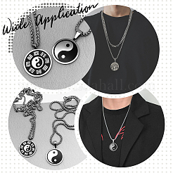 Ожерелья из нержавеющей стали 304 в виде змеиных цепей для мужчин и женщин&nbsp;STAS-DC0003-24