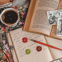 Печать сургучная печать&nbsp;AJEW-WH0104-88-107