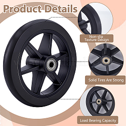 Переднее колесо hepe с железным подшипником&nbsp;DIY-WH0816-059B