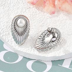 Серьги-гвоздики из нержавеющей стали 304&nbsp;EJEW-S246-02P