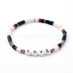 Комплекты эластичных браслетов из бисера&nbsp;BJEW-JB06203