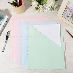 5 шт. листы-разделители для блокнота в полипропиленовом переплете&nbsp;AJEW-WH20006-191A