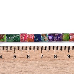 Синтетические имперские нитки из бисера яшмы G-P529-C01-01