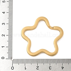 Разъемные брелоки из нержавеющей стали 304 STAS-D144-01B-G