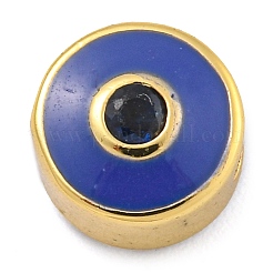 Стойки обшивки латунь микро проложить кубического циркония бусы KK-G513-72A-10G