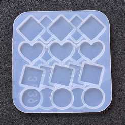 Зажим для волос силиконовые Молды DIY-D046-09