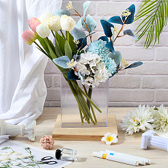 Акриловая прозрачная художественная ваза&nbsp;AJEW-WH20097-061