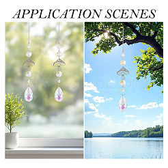 3 шт. подвесные украшения в виде грибов из нержавеющей стали 201&nbsp;HJEW-TA00369