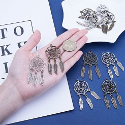 Тибетский сплав стиля большие кулоны&nbsp;PALLOY-NB0001-04