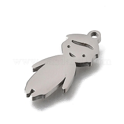 Pendentifs en acier inoxydable 304 pour la journée des enfants&nbsp;STAS-E532-01P-B