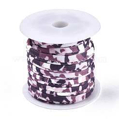 Cordon élastique plat en polyester&nbsp;EC-N003-001A-08
