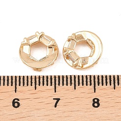 Латунные микро проложить кубического циркония подвески&nbsp;KK-L261-17G-01