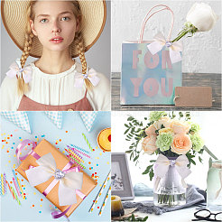 12 шт. полиэстеровый бант-украшение аксессуары DIY-CA0007-22B