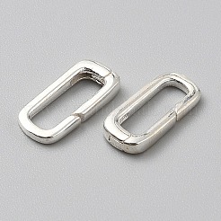 925 пружинные кольца из стерлингового серебра&nbsp;STER-WH0004-046