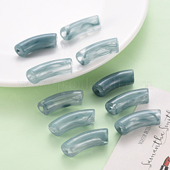 Акриловые бусины&nbsp;X-MACR-S372-001B-02