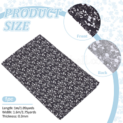 Baumwollstoff mit Blumenmuster&nbsp;DIY-WH0671-238B