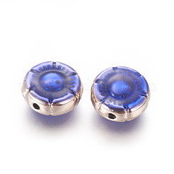 Бусины из эмалированного сплава с легким позолоченным покрытием&nbsp;ENAM-L019-01G-AAA