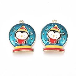 Pendentifs d'émail en alliage&nbsp;ENAM-E568-02G
