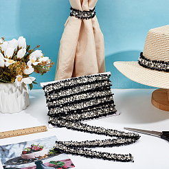 6 ярд хлопковой кружевной ленты&nbsp;DIY-WH0632-71A