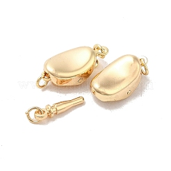 Овальные пряжки латуни коробка KK-Q773-13G