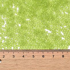 Прозрачные цветные стеклянные круглые бусины&nbsp;SEED-B001-06A-11