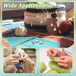 30 шт. 3 вида деревянных подвесок-маркеров для фиксации петель&nbsp;HJEW-NB00321