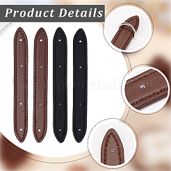 2 сумка 2 цвета микрофибры кожа подвесные застежки&nbsp;DIY-CL0002-41